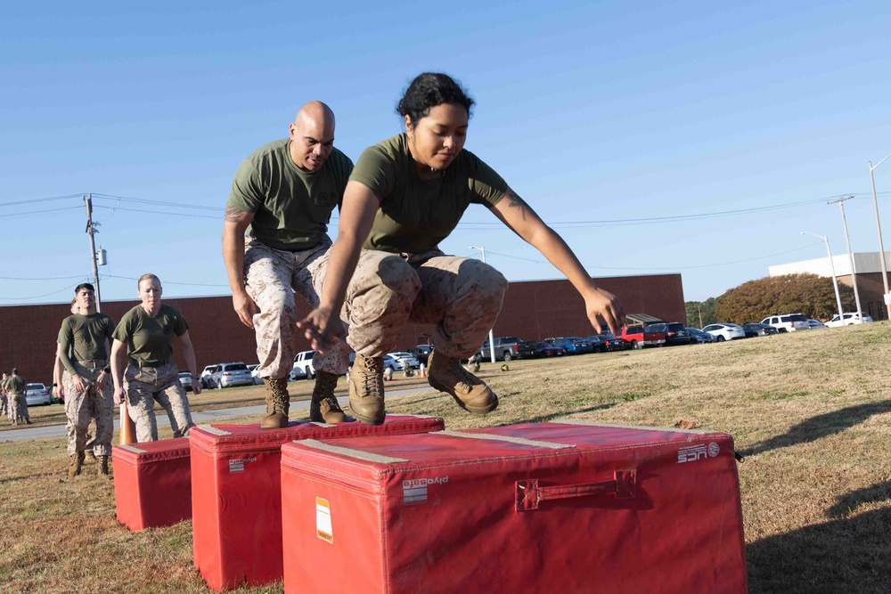 MARFORCOM Marines Celebrate the 248th USMC Birthday with HITT