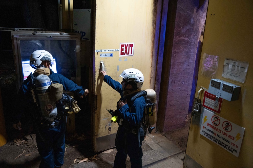 Joint Task Force-Red Hill Conducts Routine Nighttime Defueling Operations