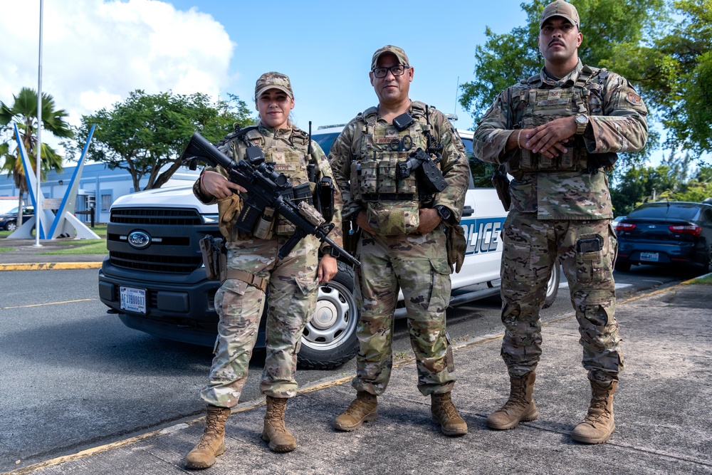 156th Security Forces Installation Entry Controller Training
