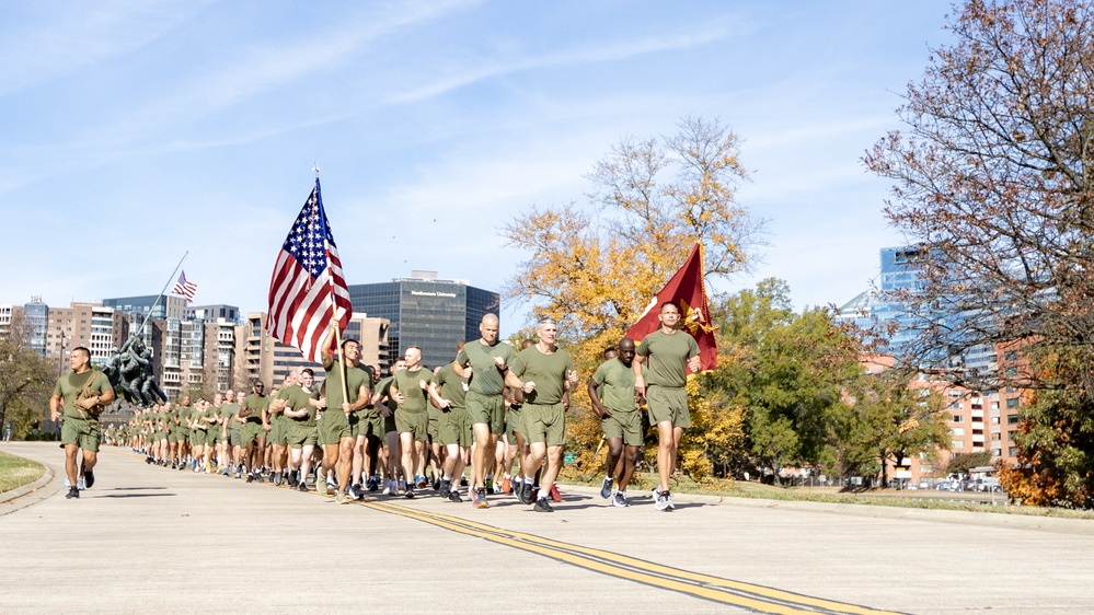 U.S. Marine Corps Motivational Run