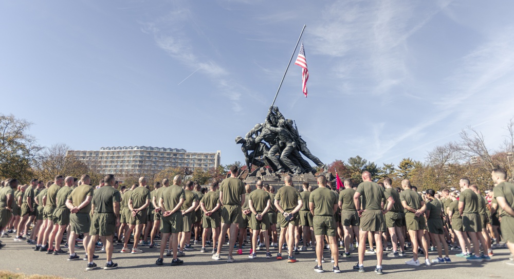 U.S. Marine Corps Motivational Run