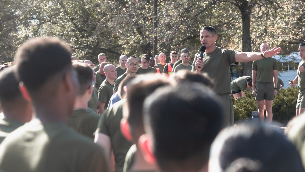 U.S. Marine Corps Motivational Run