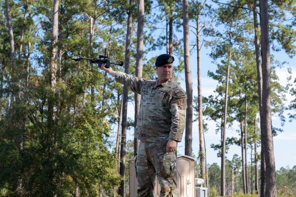 Security Forces demos capabilities for leadership