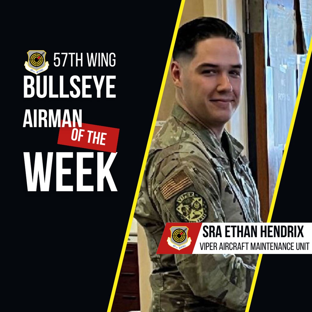 Bullseye Airman of the Week
