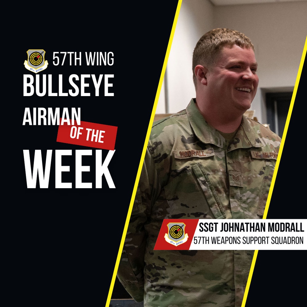 Bullseye Airman of the Week