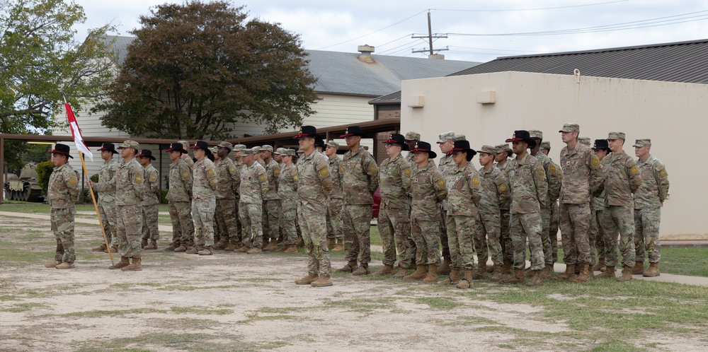 King Battery Regimental Field Artillery Squadron 3D Cavalry Regiment Changed of Command Ceremony