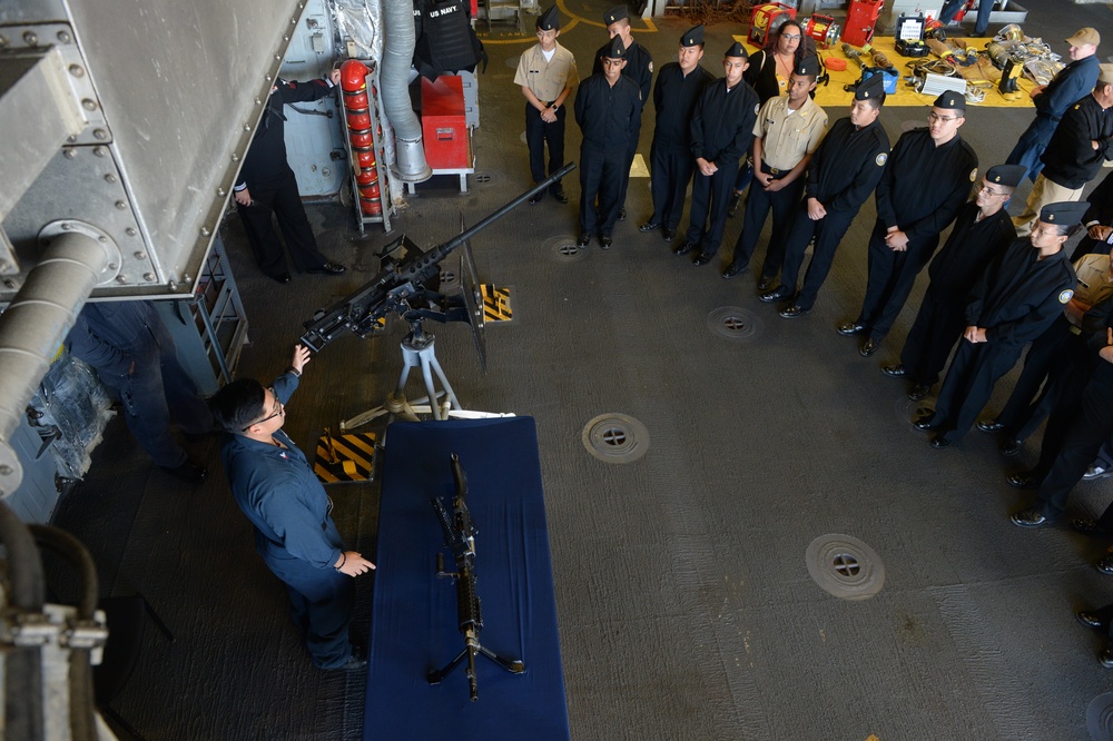 USS Jackson (LCS 6) hosts ship tour in support of Fleet Week San Diego 2023