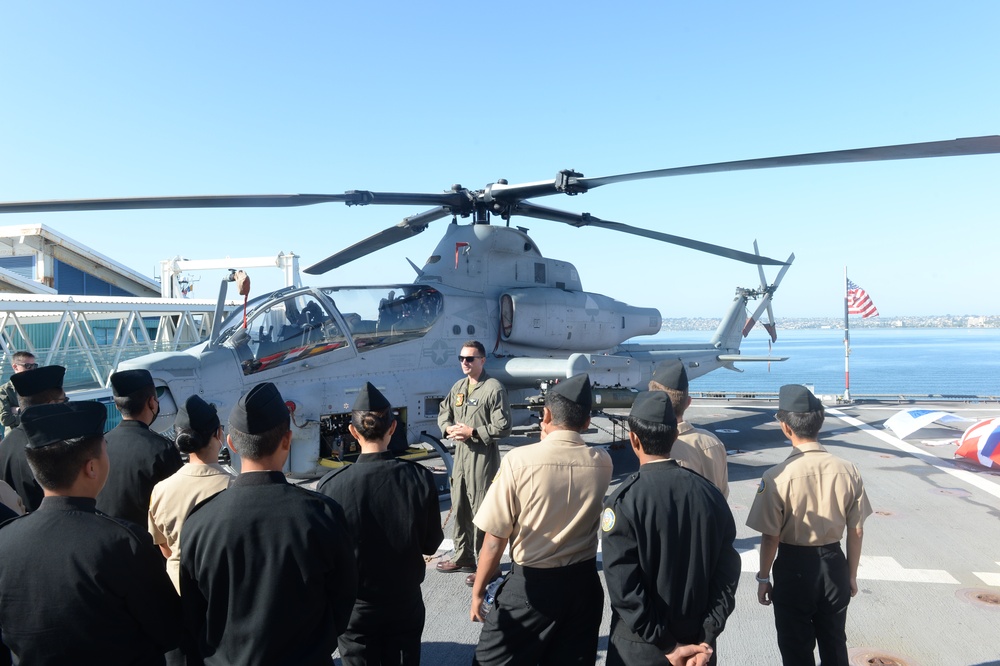 USS Jackson (LCS 6) hosts ship tour in support of Fleet Week San Diego 2023