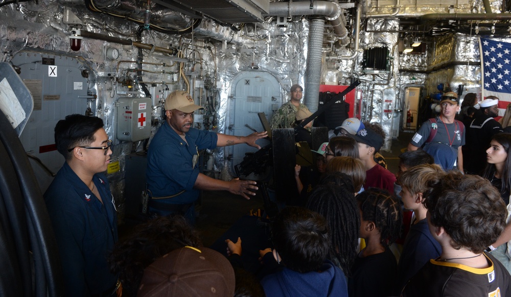 USS Jackson (LCS 6) host ship tour in support of Fleet Week San Diego 2023