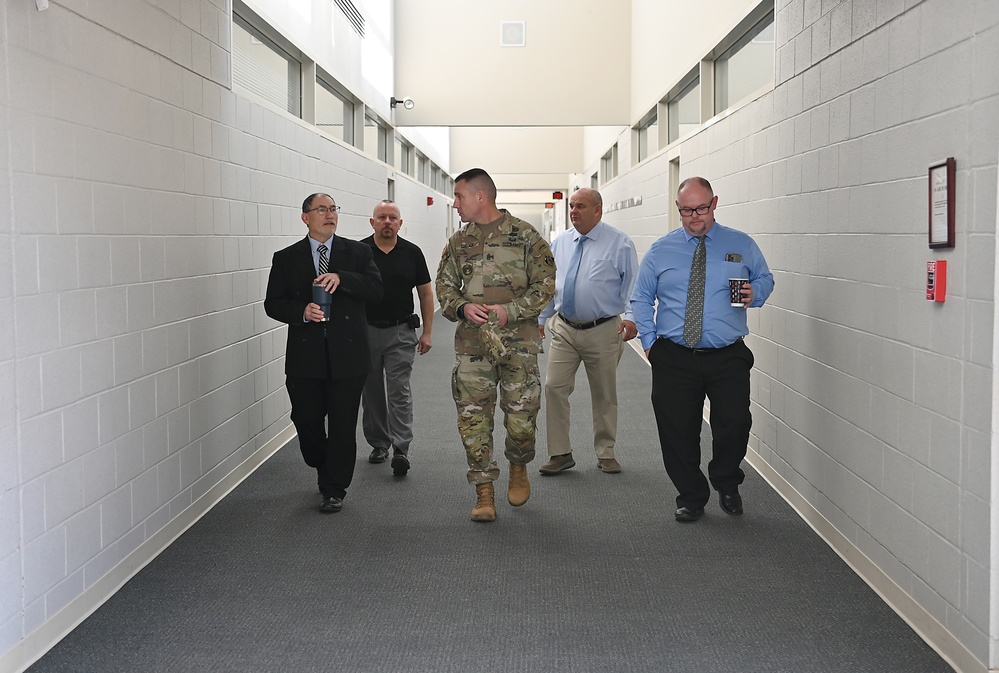 US Army Corps of Engineers Command Sergeant Major Douglas Galick Visits Logistics Activity