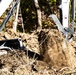 USACE Shenango Maintenance Mechanic clears brush to expand campsites.