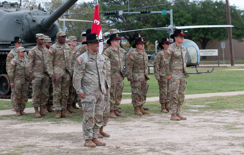 King Battery Regimental Field Artillery Squadron 3rd Cavalry Regiment Change of Command Ceremony