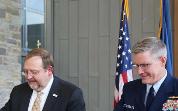 US Coast Guard and USAID Signing Ceremony