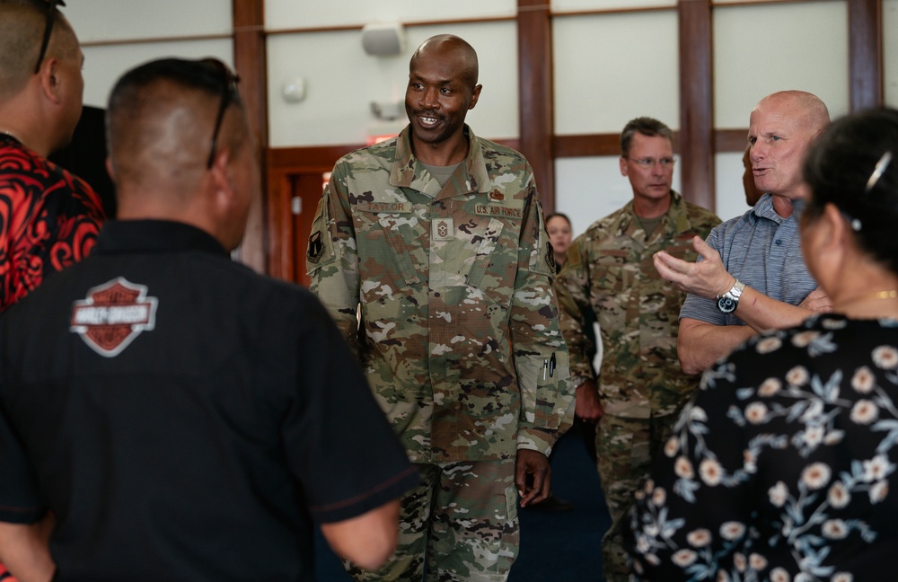 Guam Mayors visit Andersen AFB