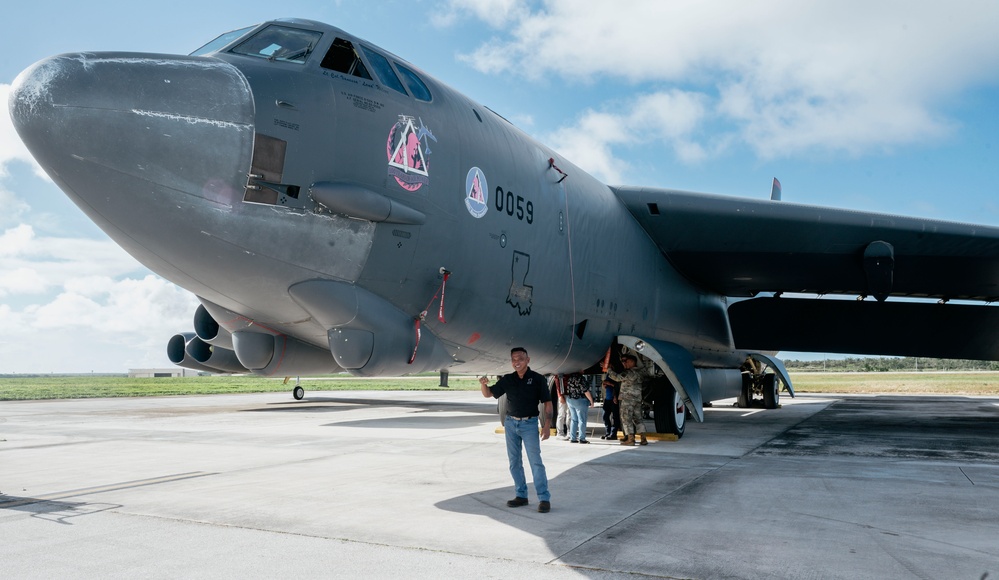 Guam Mayors visit Andersen AFB