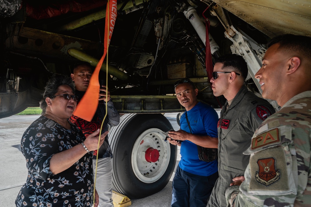 Guam Mayors visit Andersen AFB