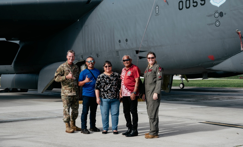 Guam Mayors visit Andersen AFB