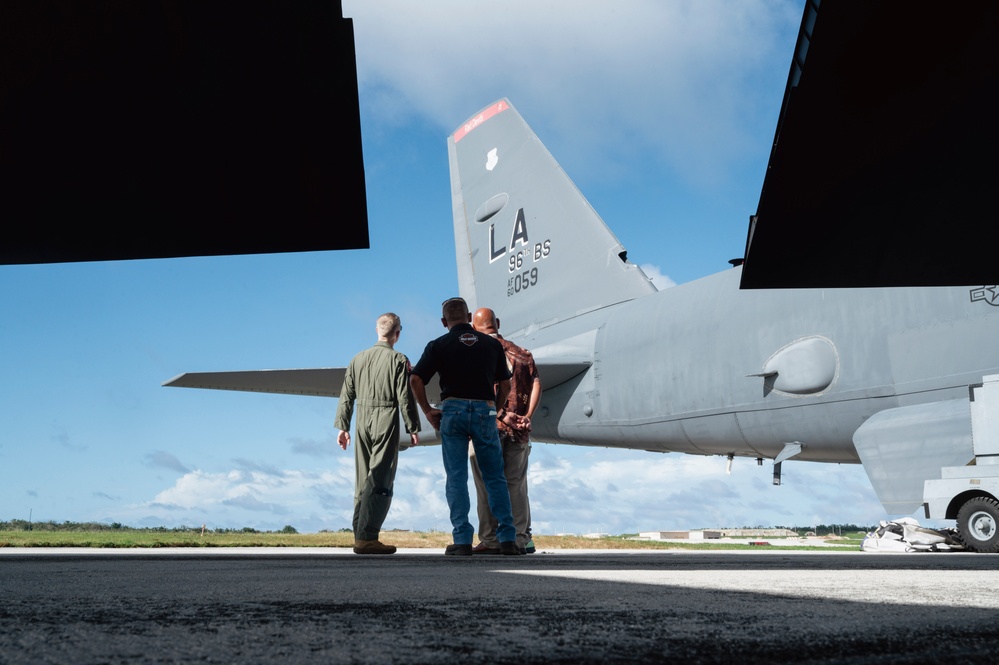 Guam Mayors visit Andersen AFB