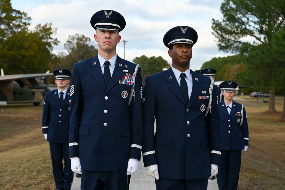 19 AW hosts retreat ceremony to honor Veterans
