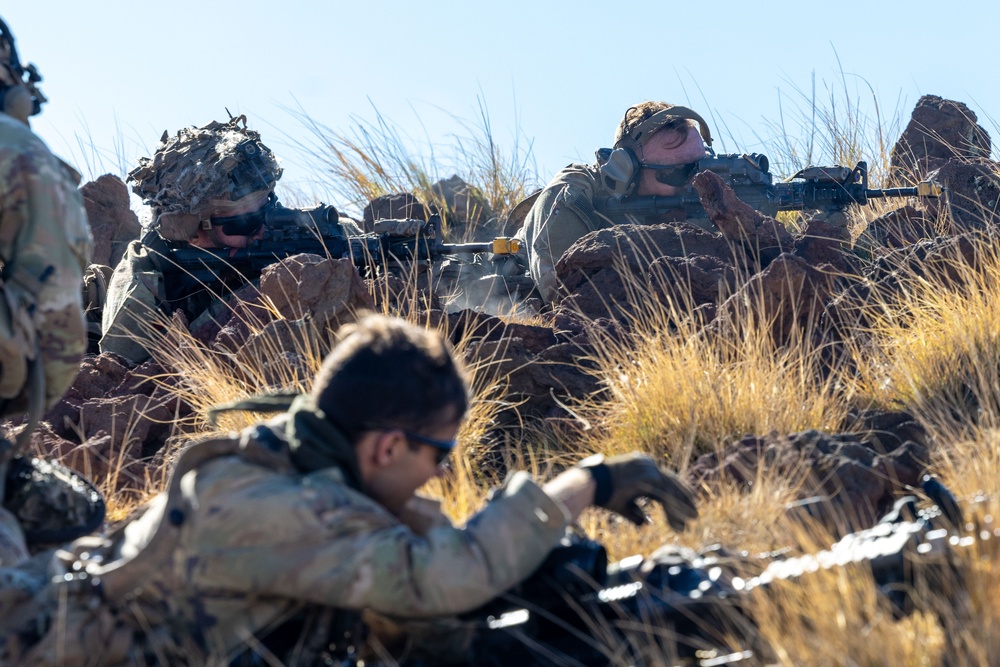 25th ID Soldiers Engage Opposing Forces during JPMRC 24-01