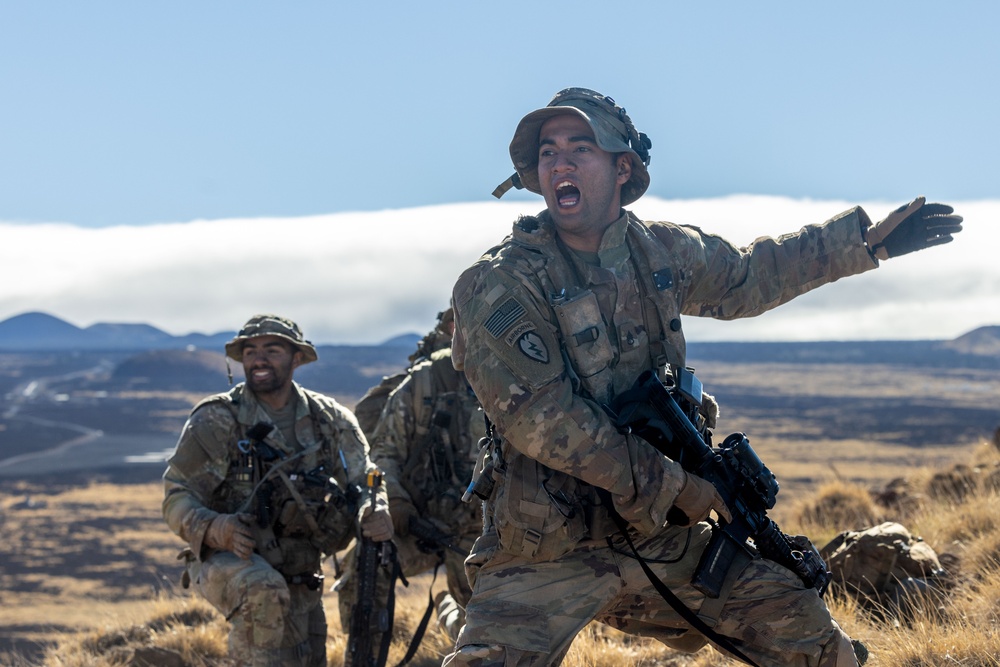 25th ID Soldiers Engage Opposing Forces during JPMRC 24-01