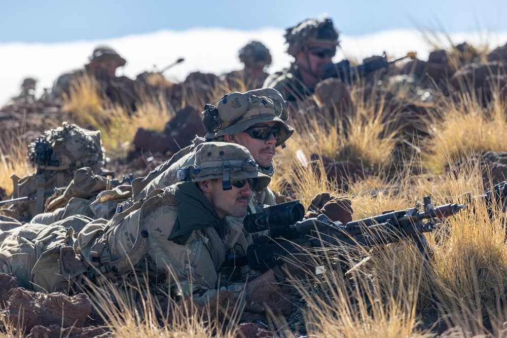 25th ID Soldiers Engage Opposing Forces during JPMRC 24-01