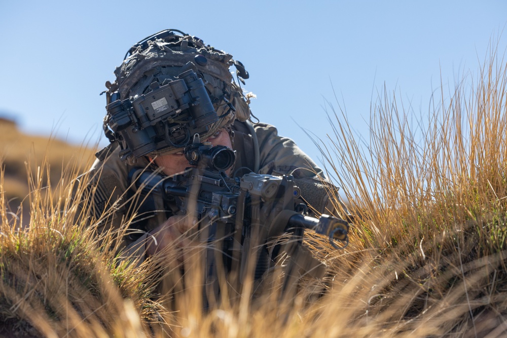 25th ID Soldiers Engage Opposing Forces during JPMRC 24-01