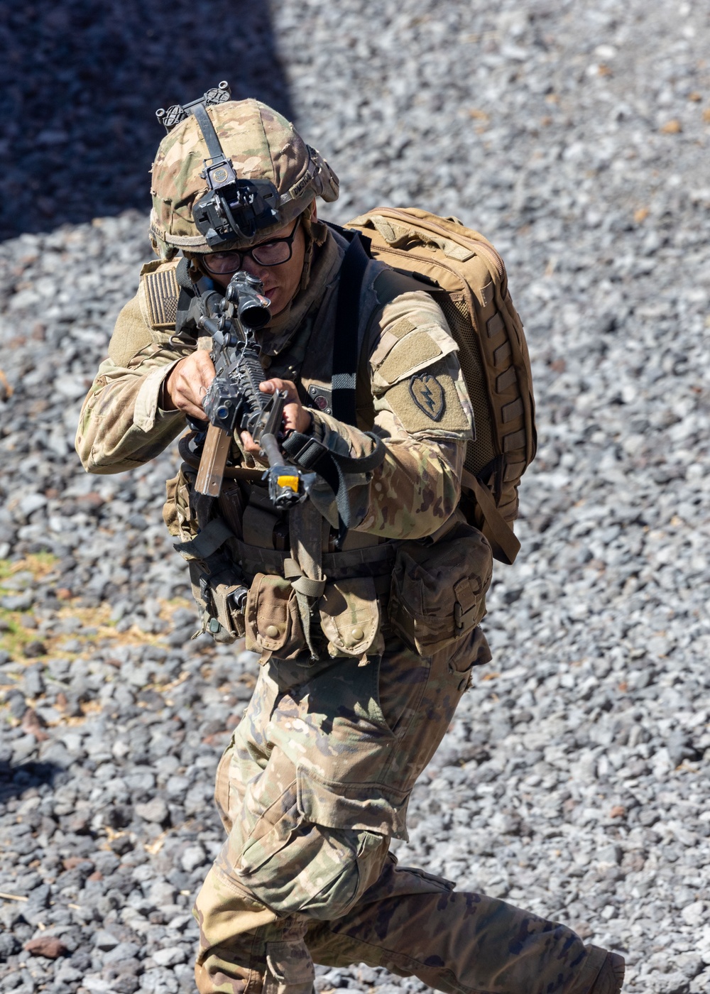 25th ID Soldiers Conduct Military Operations in Urban Terrain During JPMRC 24-01