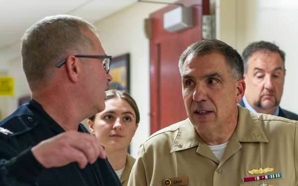 Naval Hospital Pensacola Welcomes Rear Adm. Matthew Case and Dr. Shereef Elnahal