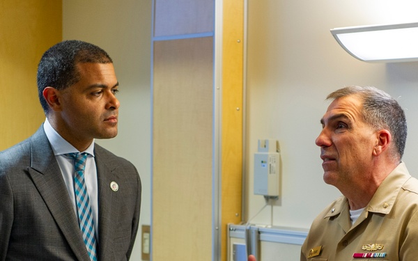Naval Hospital Pensacola Welcomes Rear Adm. Matthew Case and Dr. Shereef Elnahal