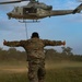 EOTG Marines fast rope during instructor development training 