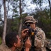 U.S. Soldiers rehearse for a convoy maneuver during JPMRC 24-01