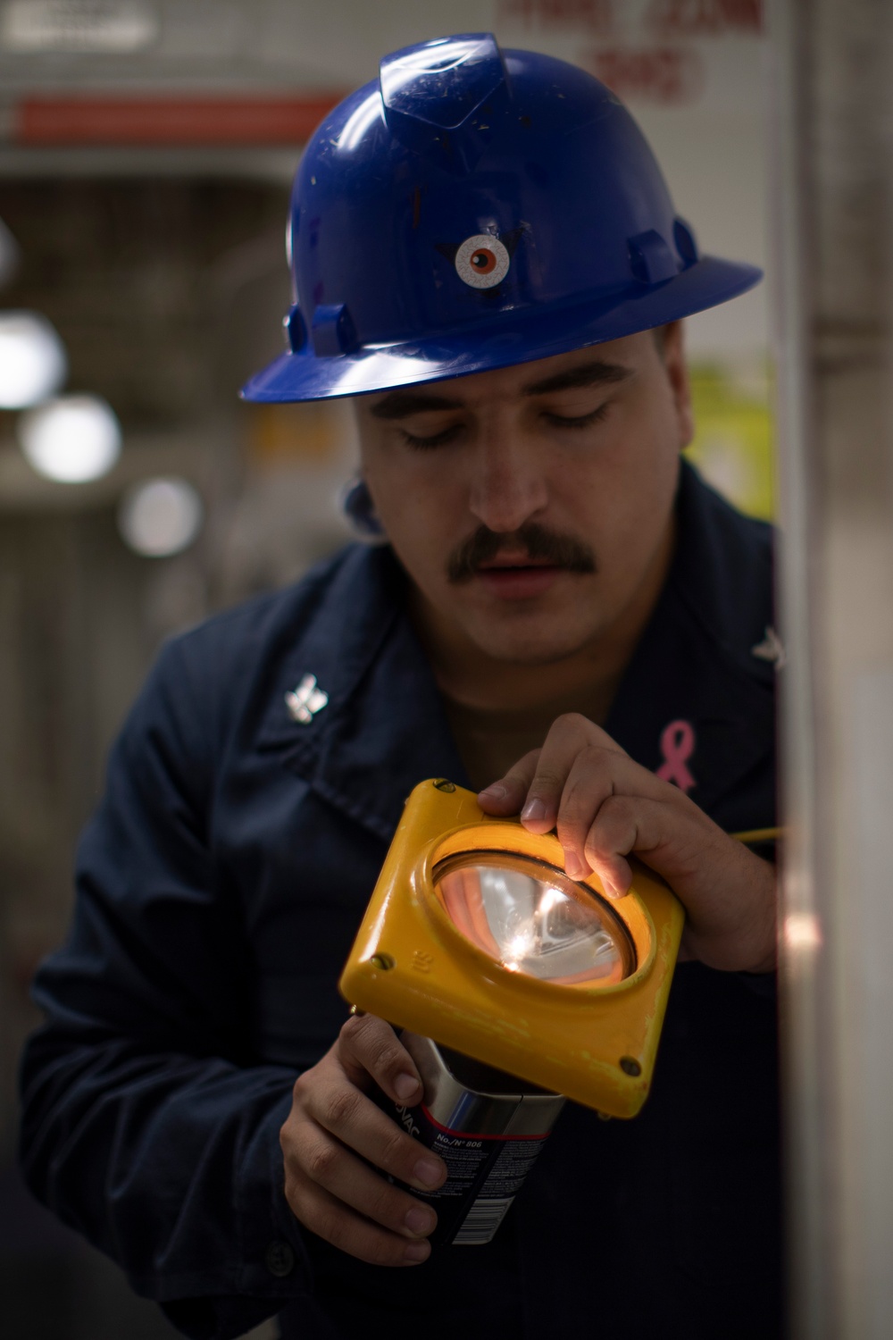 Battle Lantern Maintenance USS Tripoli