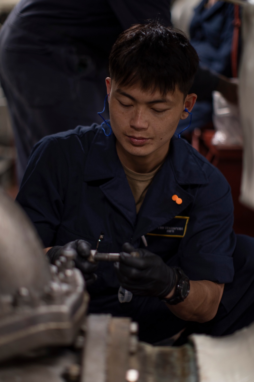 Battle Lantern Maintenance USS Tripoli