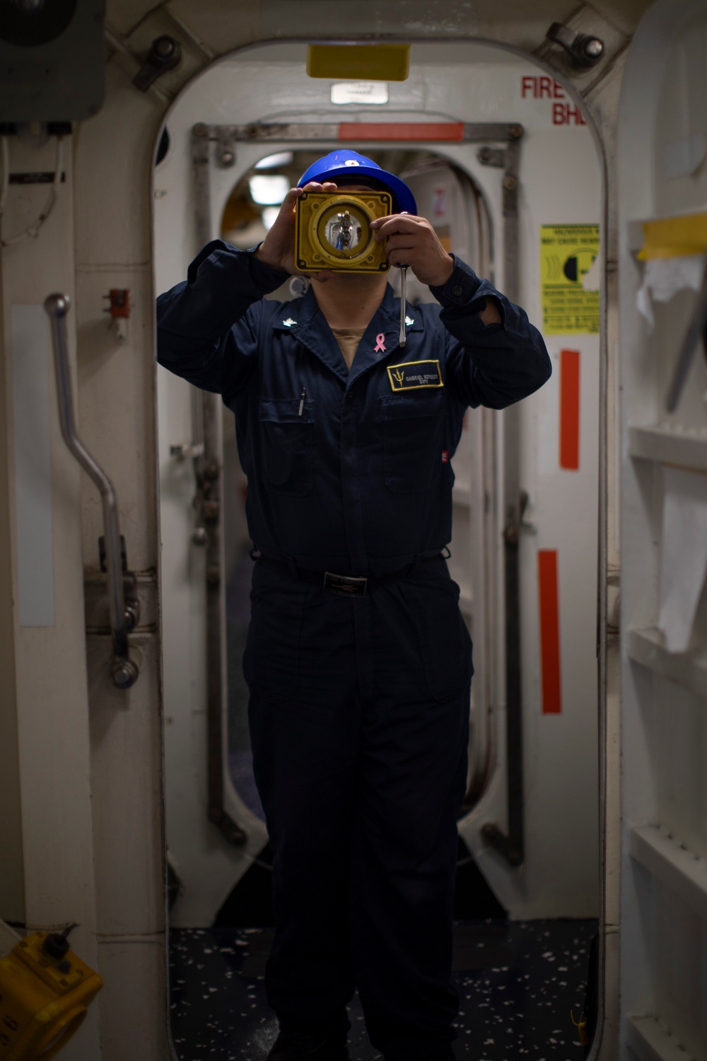 Battle Lantern Maintenance USS Tripoli