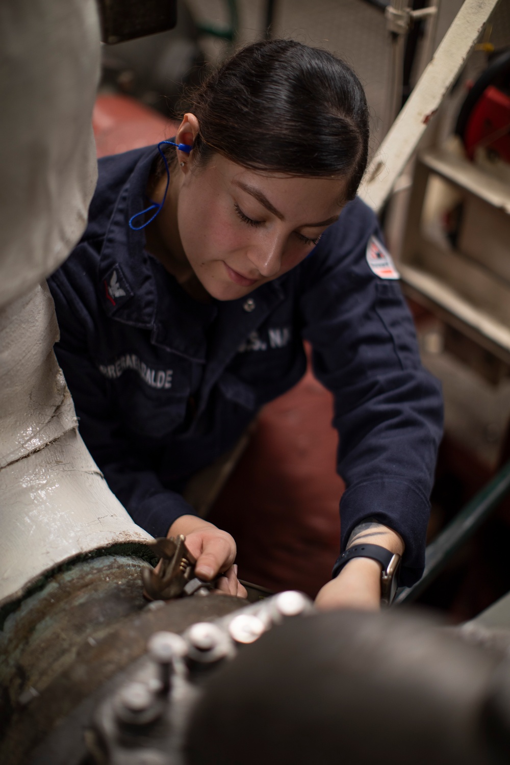 Battle Lantern Maintenance USS Tripoli