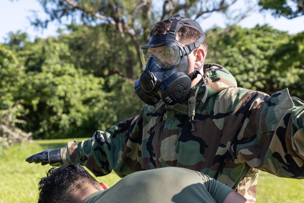 Resolute Dragon 23 FTX | 3rd MLG conducts Unit Recovery Team Course Culminating Event on MCAS Futenma