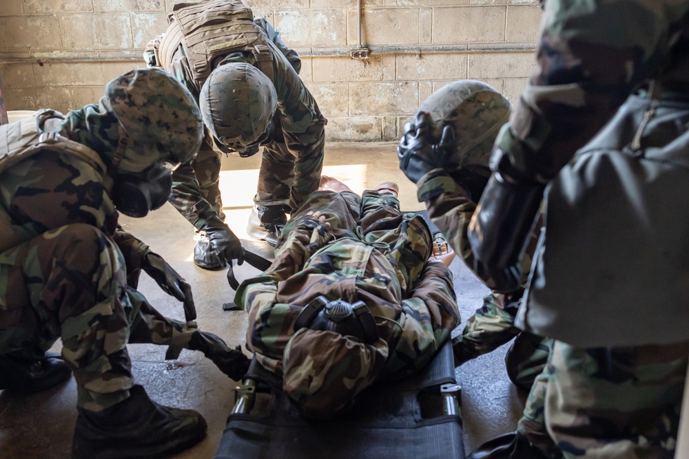 Resolute Dragon 23 FTX | 3rd MLG conducts Unit Recovery Team Course Culminating Event on MCAS Futenma