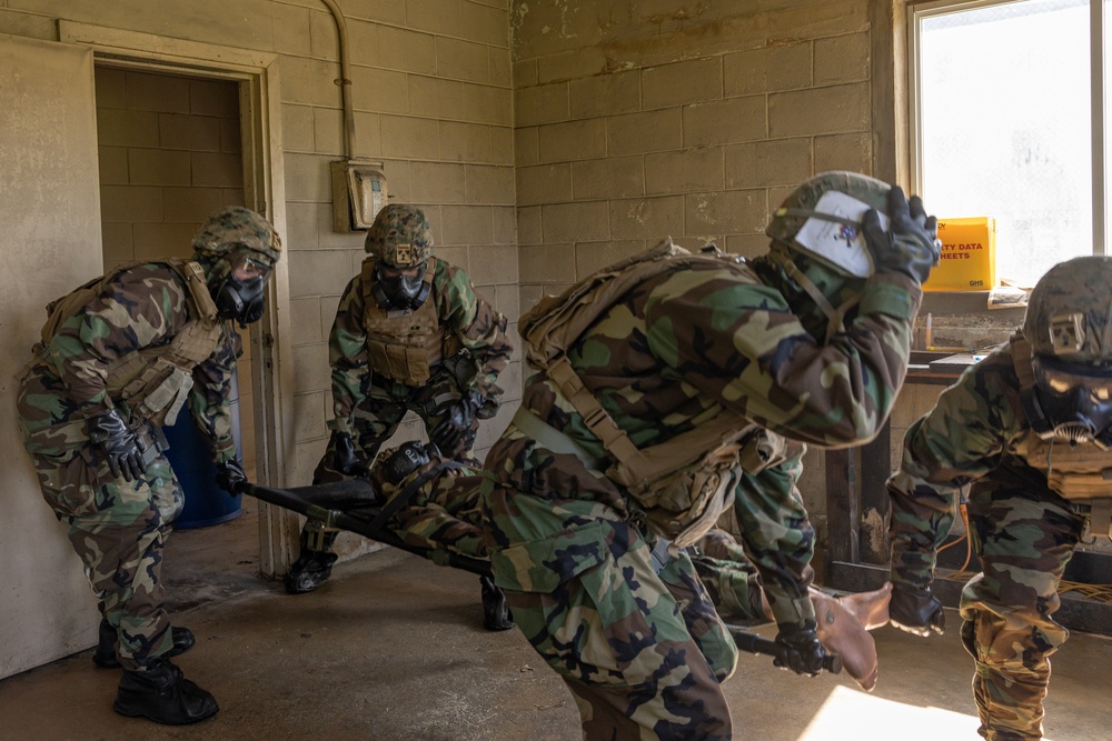 Resolute Dragon 23 FTX | 3rd MLG conducts Unit Recovery Team Course Culminating Event on MCAS Futenma