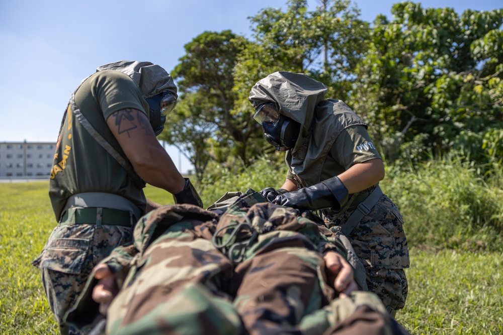 Resolute Dragon 23 FTX | 3rd MLG conducts Unit Recovery Team Course Culminating Event on MCAS Futenma