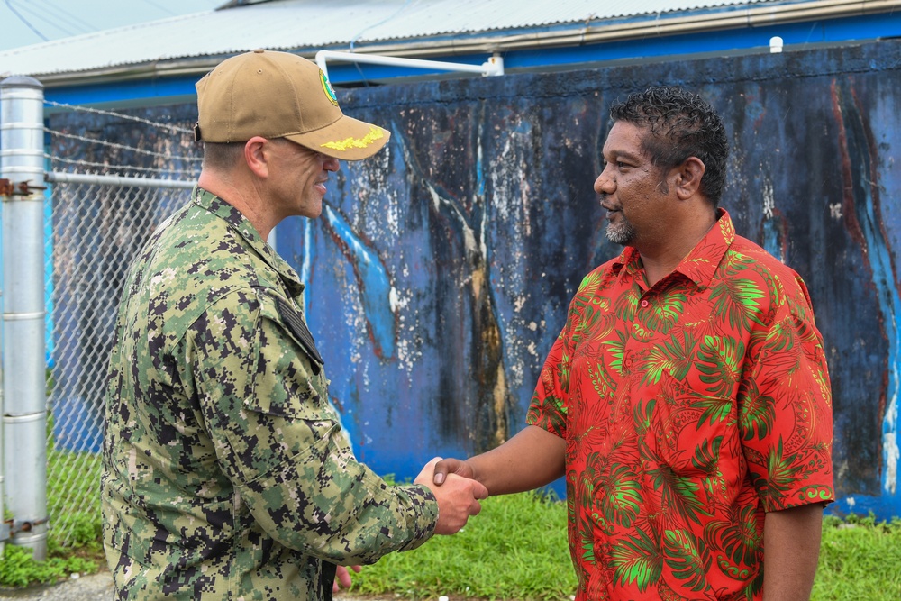 Pacific Partnership 2024-1: Rita Elementary School Dedication