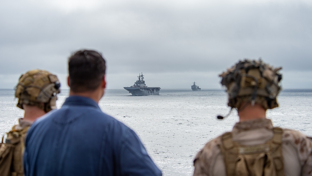 Integrated Live-Fire Exercise at Sea