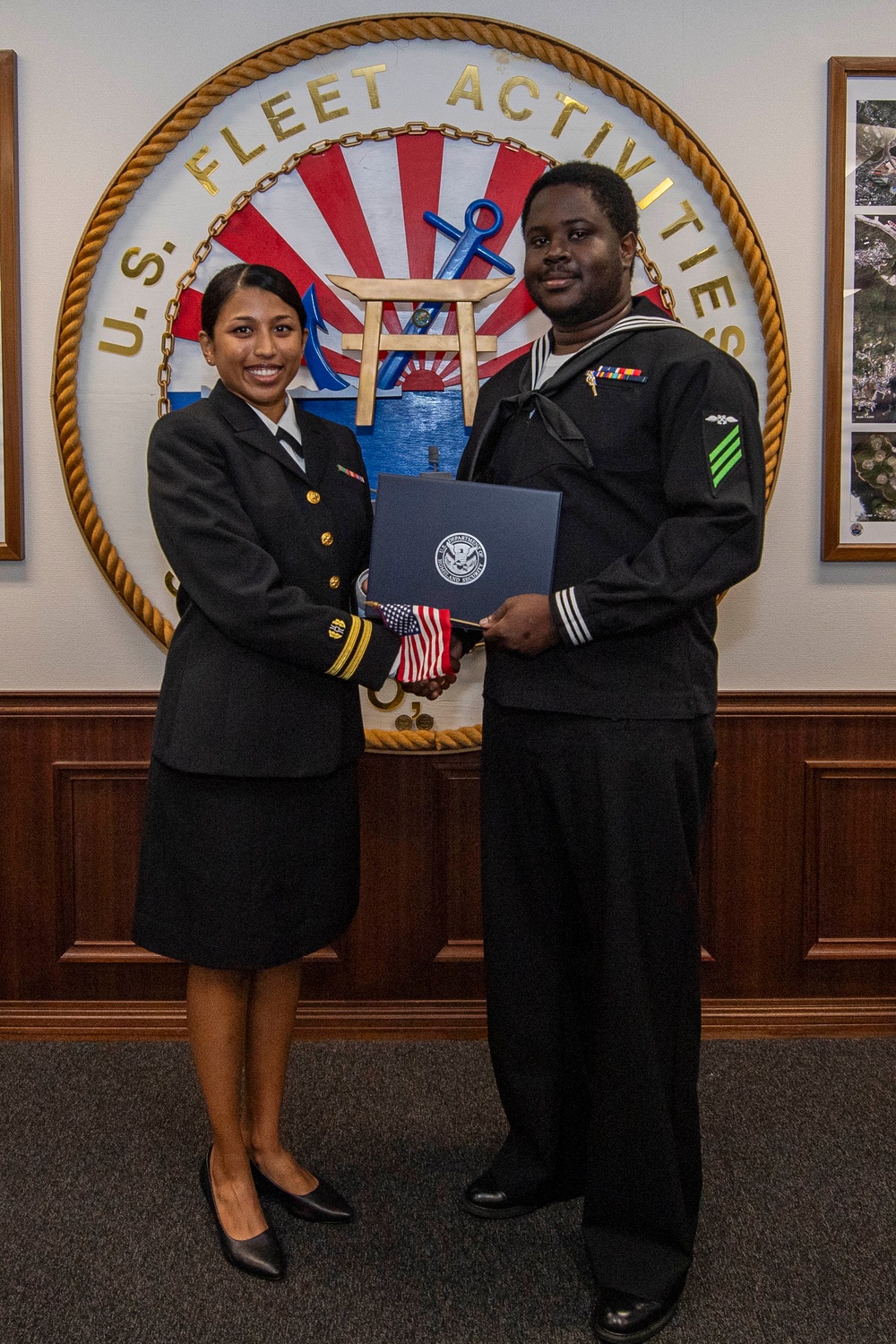 Naturalization Ceremony at CFAS