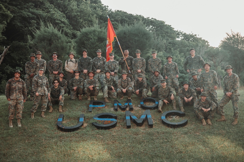 Marines with the Provost Marshal’s Office, Headquarters and Support Battalion, celebrate 248th Marine Corps birthday with hike