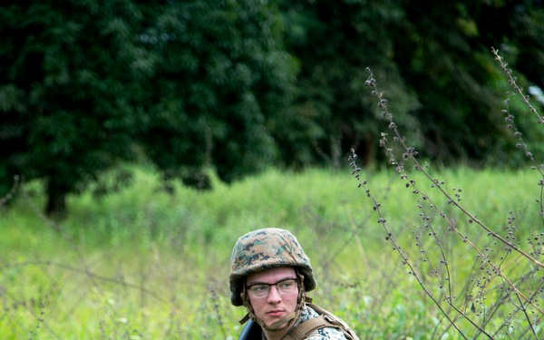 MRF-SEA Marines conduct Patrol During Corporals Course in Palawan