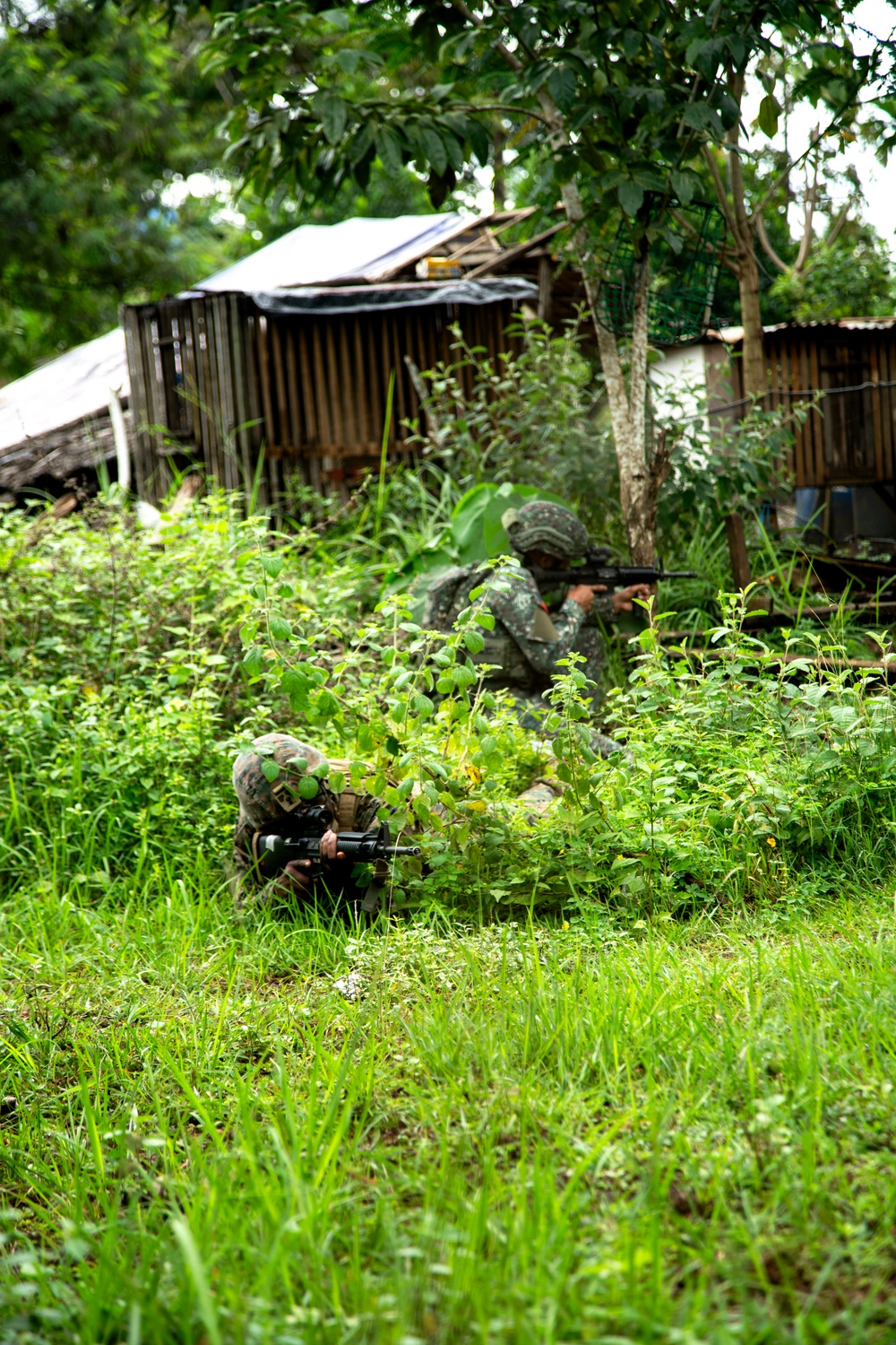 MRF-SEA Marines conduct Patrol During Corporals Course in Palawan