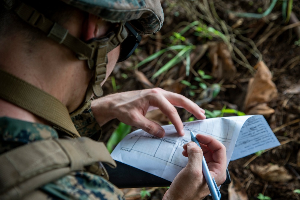 MRF-SEA Marines conduct Patrol During Corporals Course in Palawan