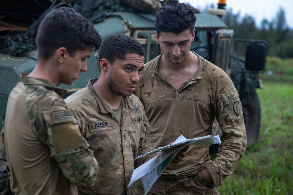 Raiders Conduct Convoy Rehearsals at JPMRC 24-01