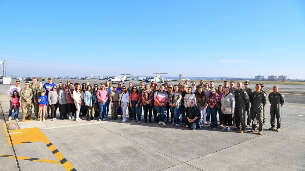 Yokota spouses take to the skies during Operation Volant Spouse 2023