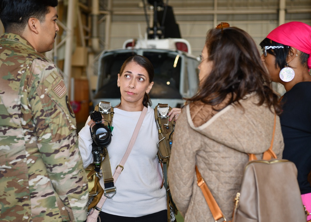 Yokota spouses take to the skies during Operation Volant Spouse 2023